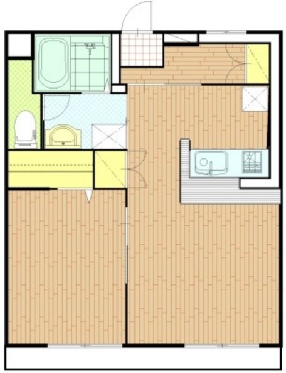 Simple and comfort...の間取り図