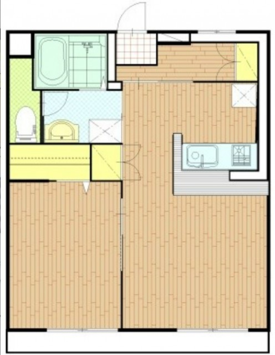 あなたと過ごす淡黄色。の間取り図
