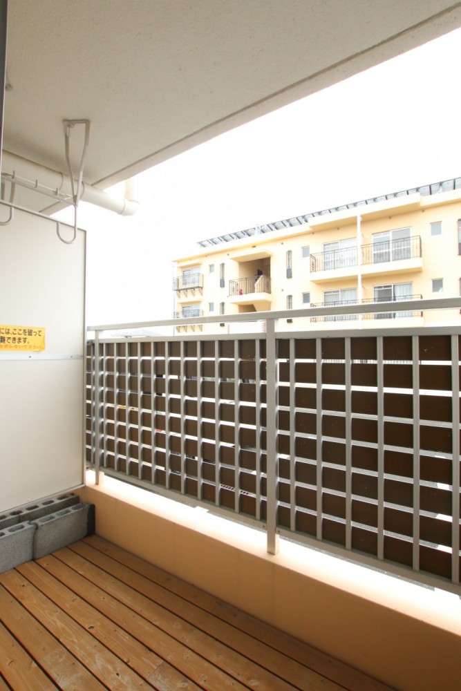 バルコニーだってオシャレ！南面です。