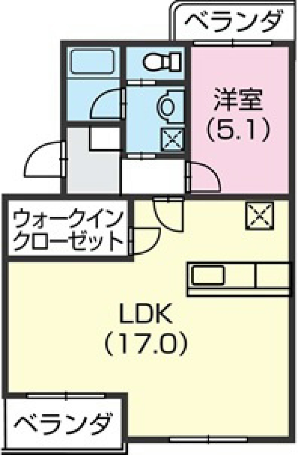 オペレーションはキッチンから！の間取り図