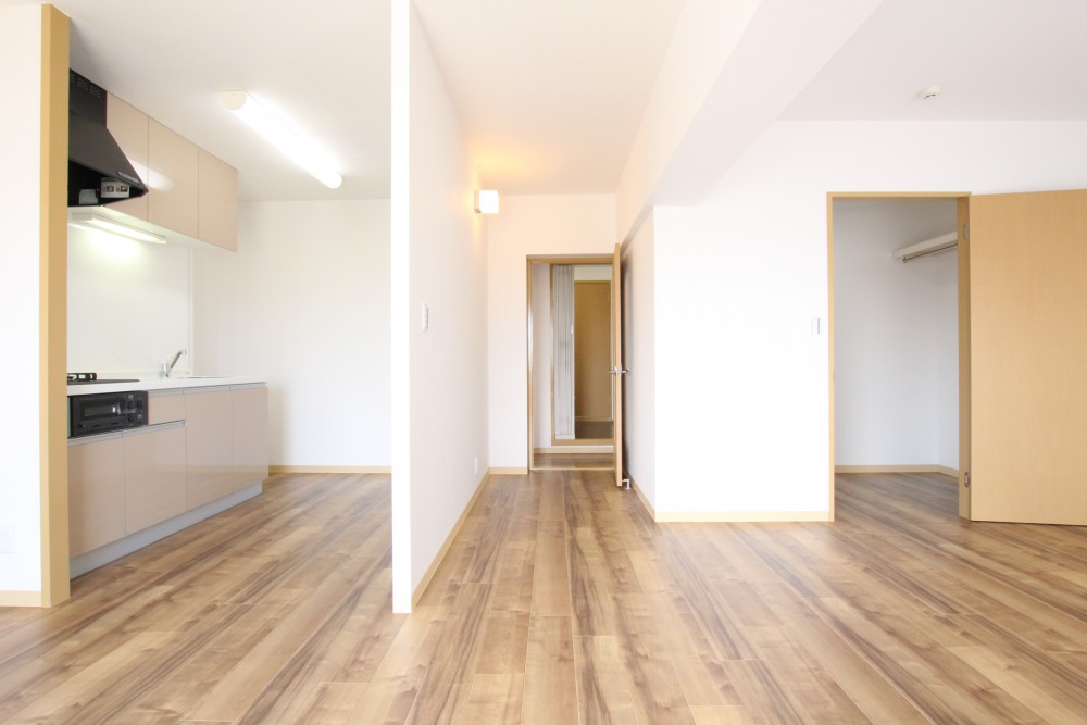 ナチュラルな雰囲気のお部屋どんなカラーの家具ともマッチする。