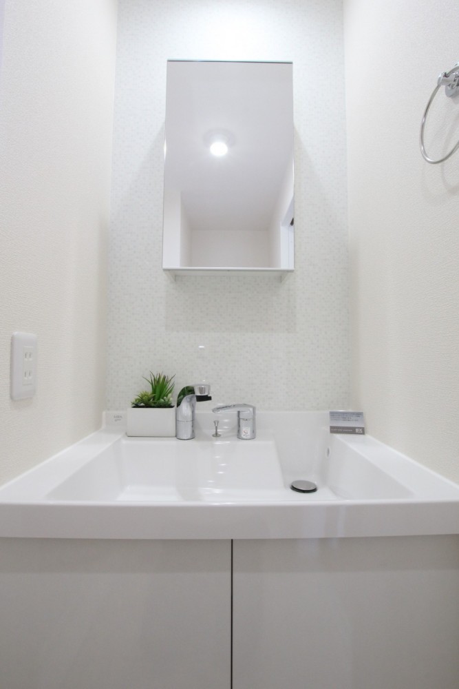 洗面台はシャンプードレッサー。