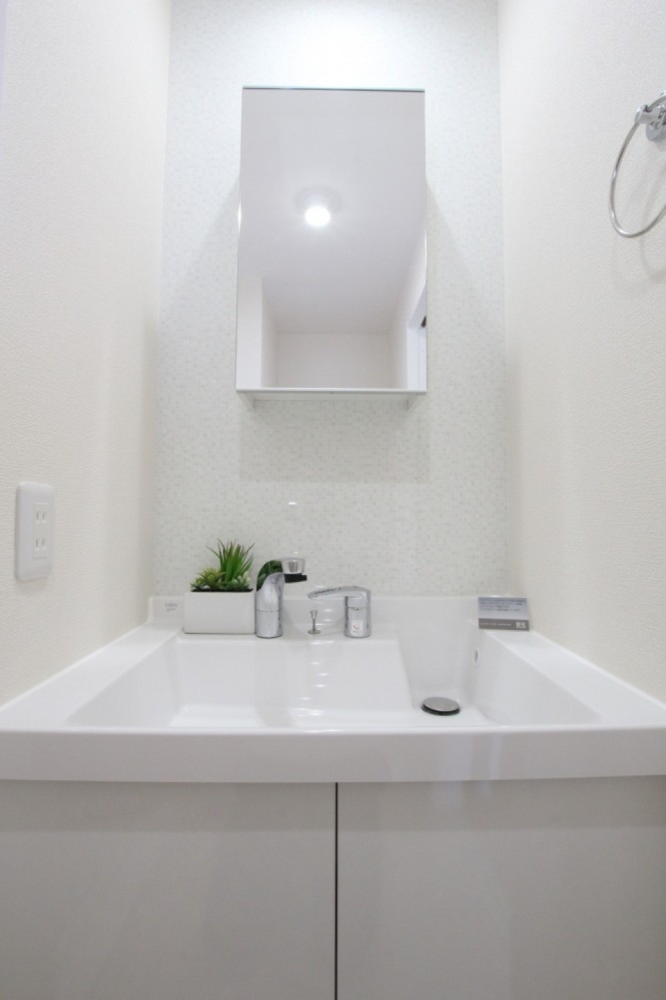 洗面台はシャンプードレッサー。