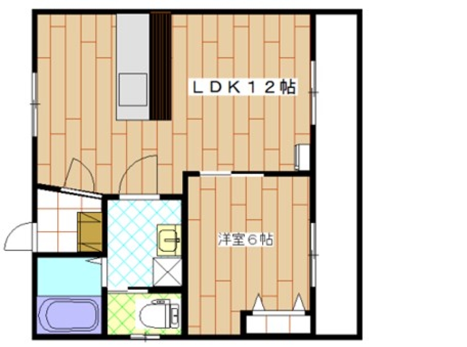 以前の面影何処へ。の間取り図