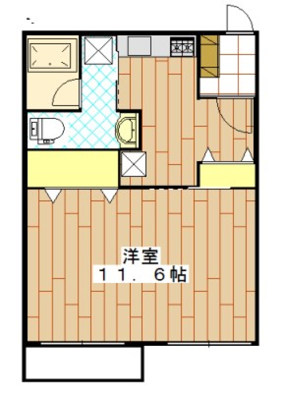 太陽からの恵みの間取り図