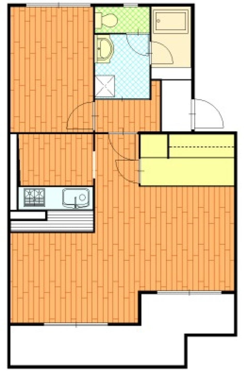 北欧スタイルな暮らし。の間取り図