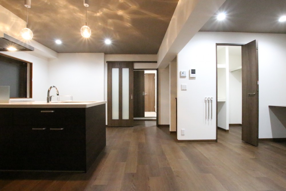 3DK&rArr;1LDKへ大変身。