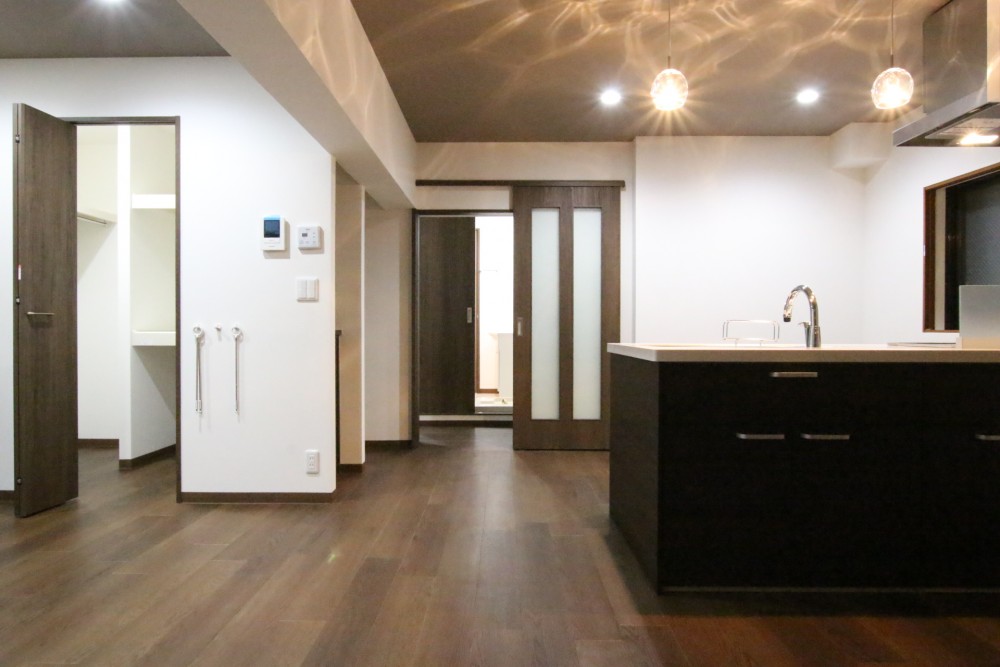 3DK&rArr;1LDKへ大変身。