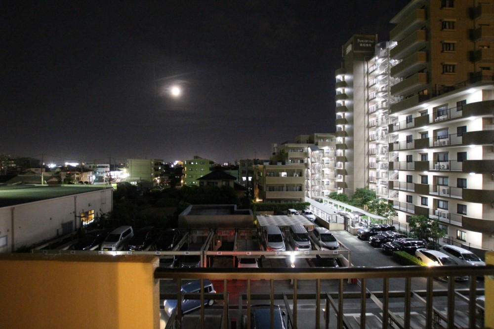 目の前が開けているのでとても開放的な景色です。