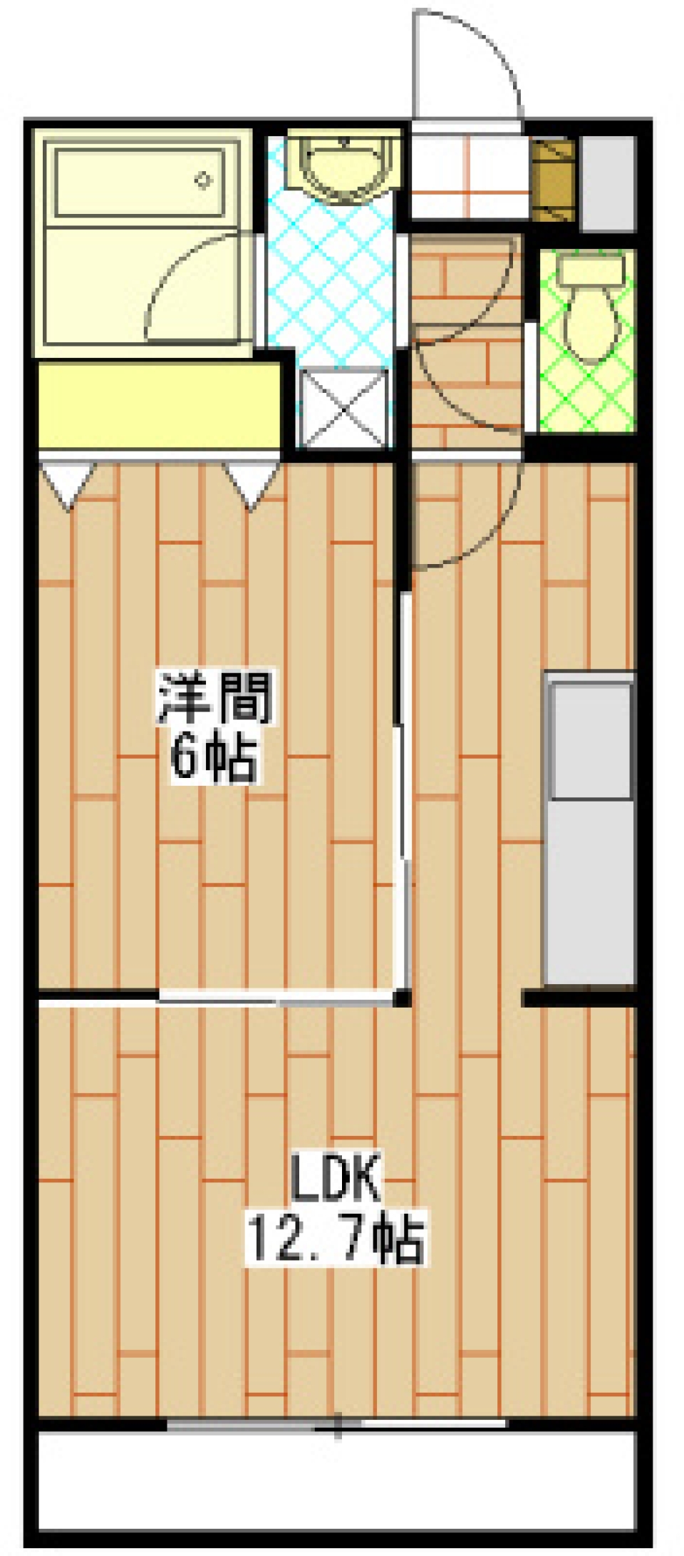 嬉しいとき  ～ICから家が近いとき～の間取り図