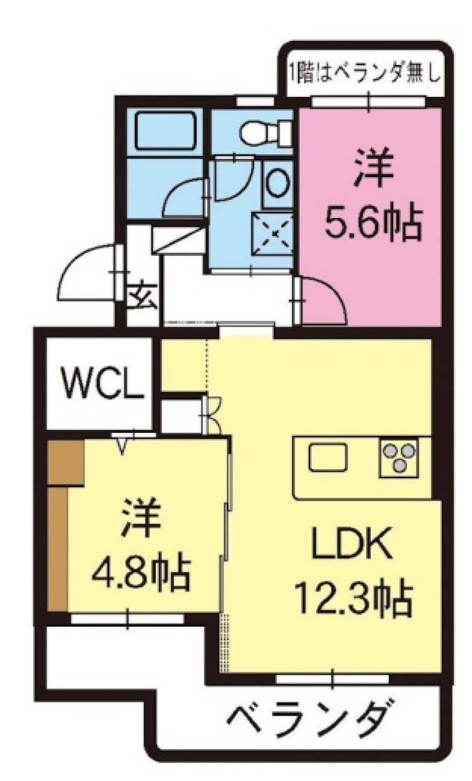 フルリノべ物件に住みたいのだの間取り図