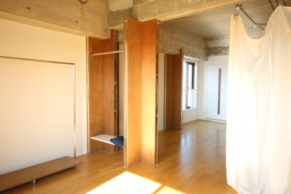 カーテン開けたバージョン。