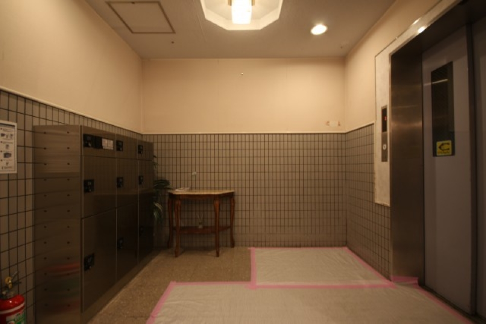 宅配ボックスがあるので不在時にも安心。