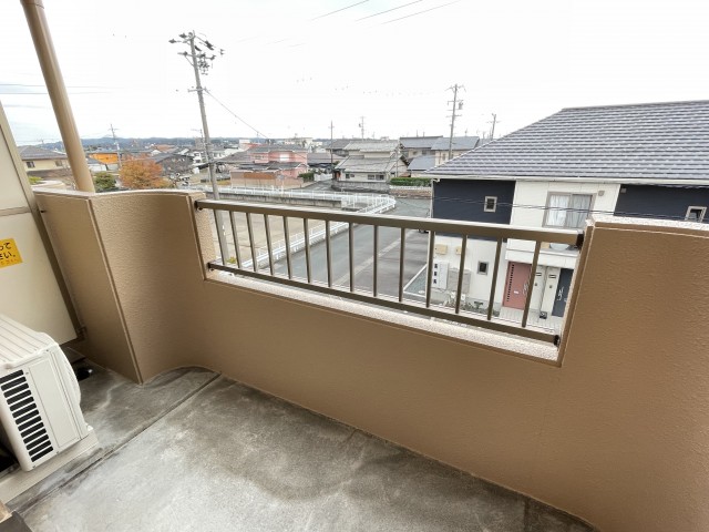 バルコニーのようす。