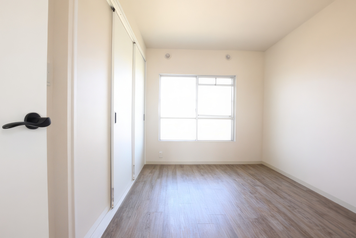 洋室7帖の様子。