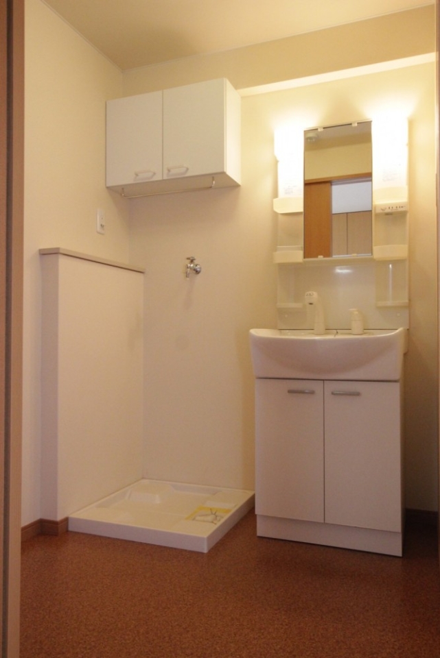 脱衣所の様子。