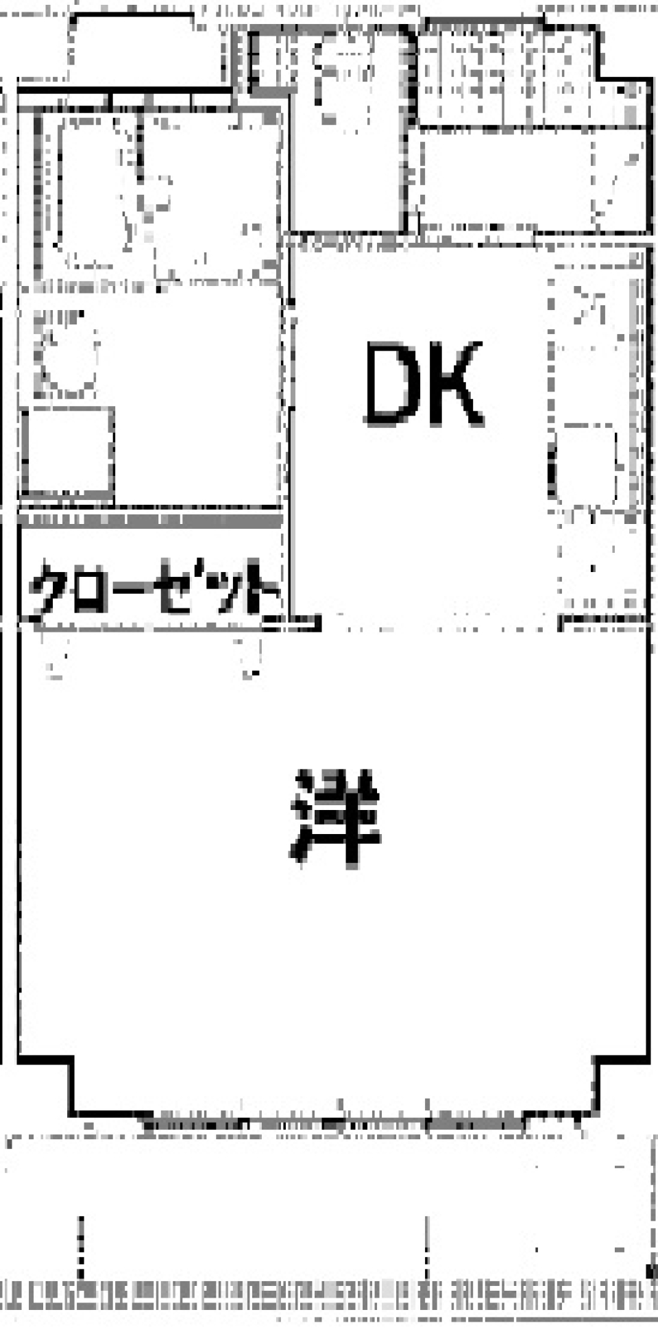 木、香る一人暮らし空間。の間取り図