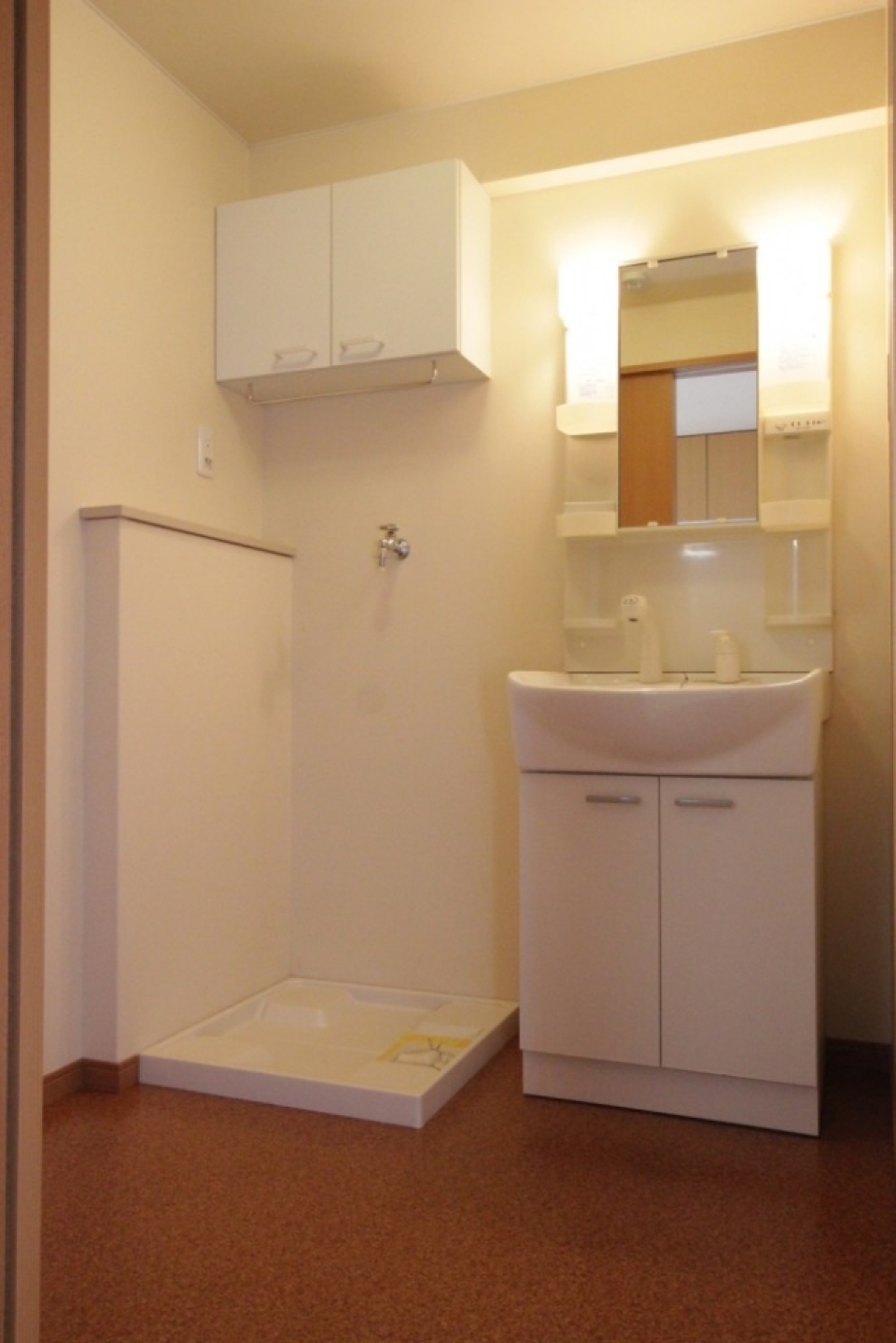 脱衣所の様子。