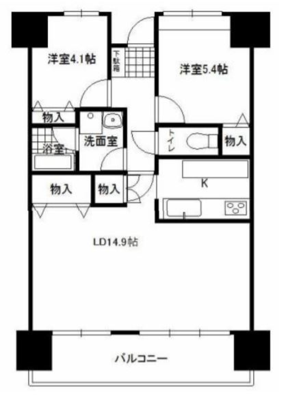 リビングでShall we ダンス?の間取り図