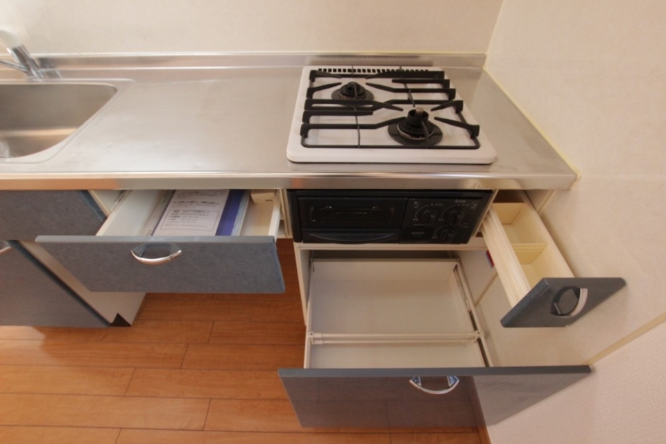 引き出しなので整理しやすい。