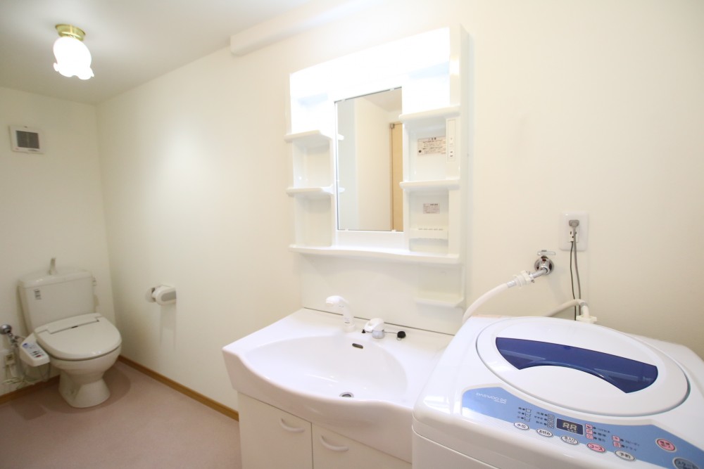 サニタリースペースへ。