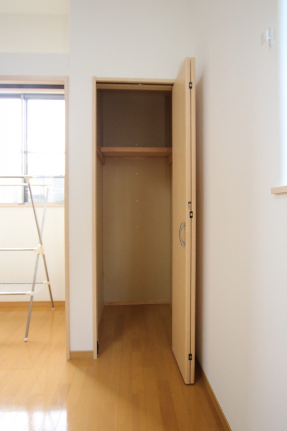 洋室の収納の内部。