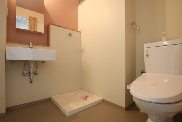 ホテルライクのサニタリールーム。