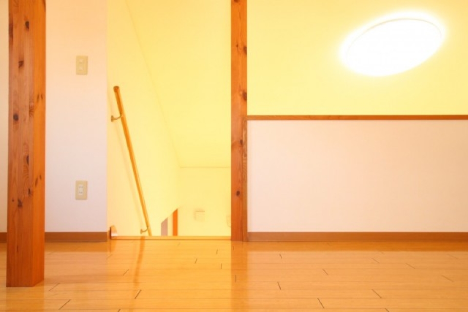 木の柱がやさしくナチュラル感をアップ