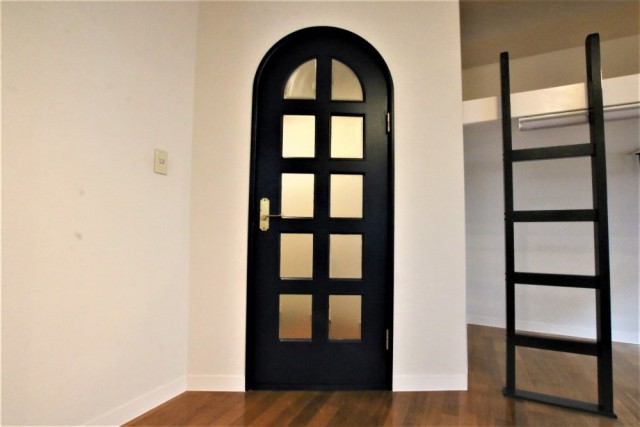 ほら、このドアですよ！きゃわいい！