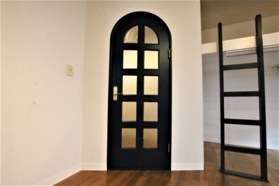 ほら、このドアですよ！きゃわいい！