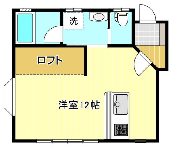１階西角部屋なので、２面採光の取れるリビング