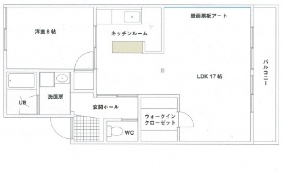 SHABBY NATURAL RICH Styleの間取り図