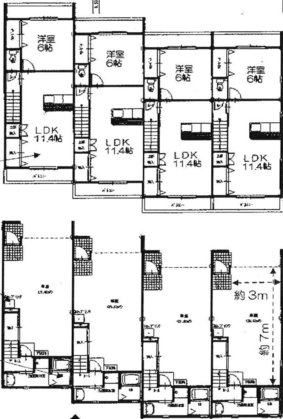 夢の玩具箱ガレージLIFEの間取り図