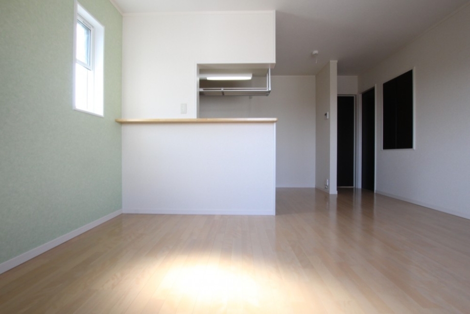 居室スペースは建物2階に。