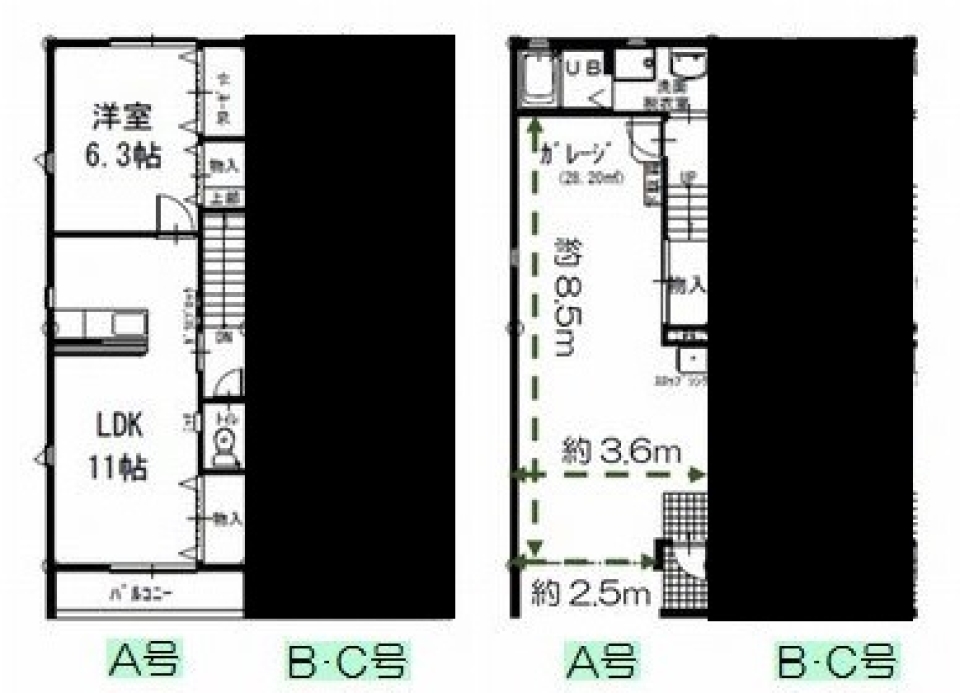 大人のためのベース基地の間取り図