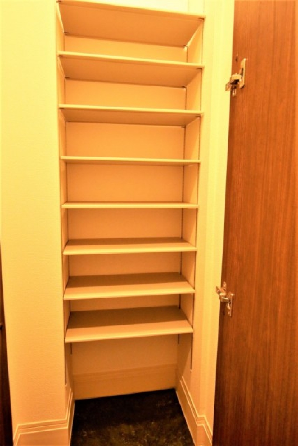 シューズクロークです。大きい！