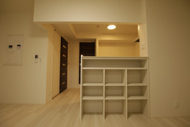 収納付きなカウンターがいいね