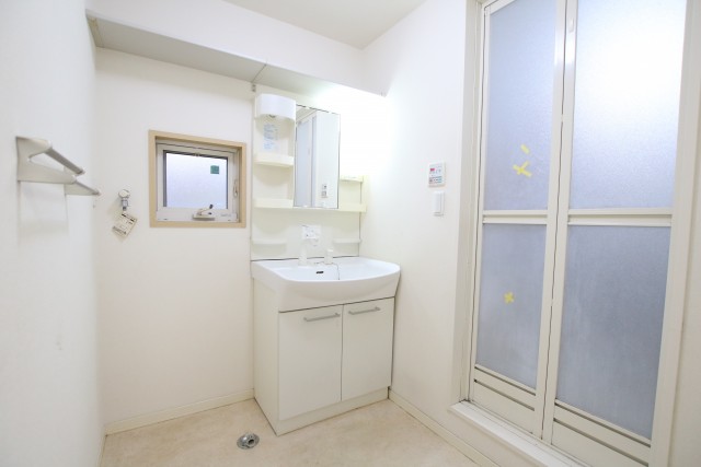 洗面所の様子。