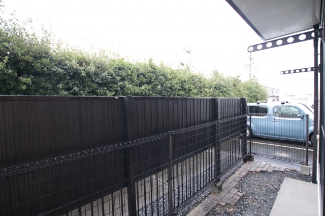 専用バルコニー。