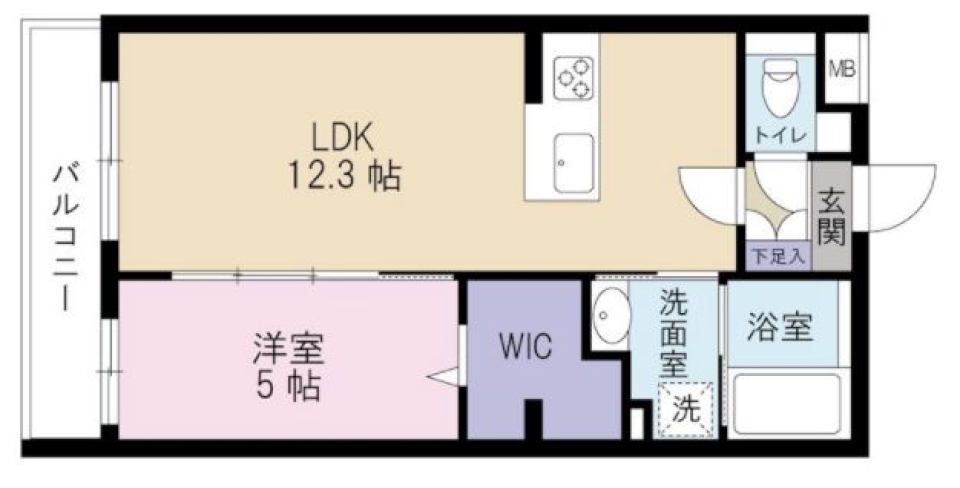 充実ライフはお部屋から！の間取り図