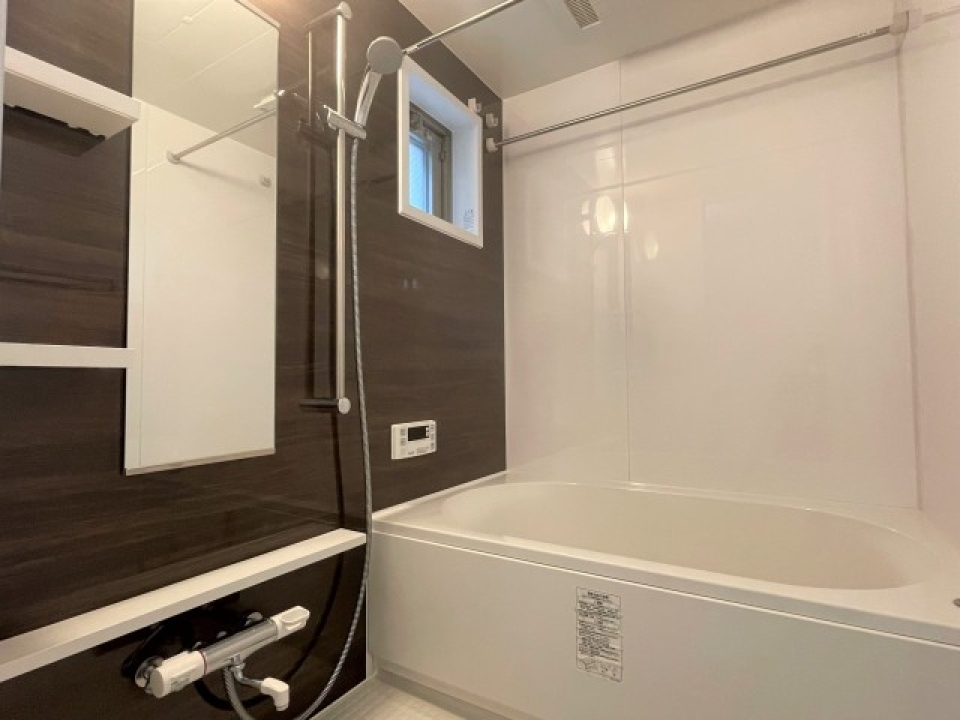 浴室乾燥もついた広々お風呂