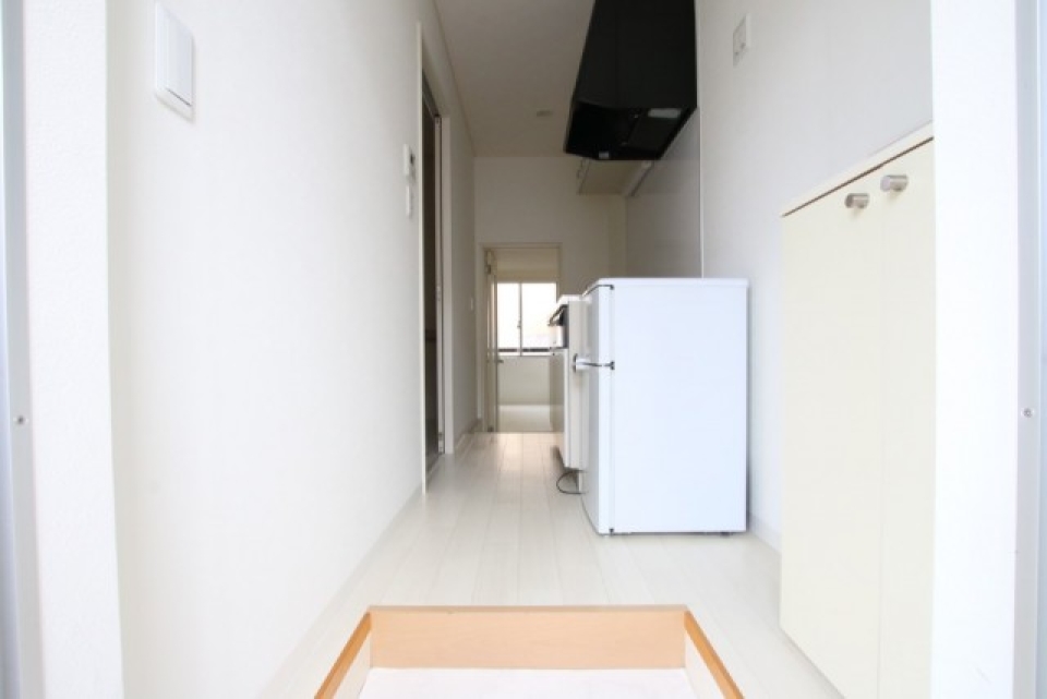 玄関から見た様子