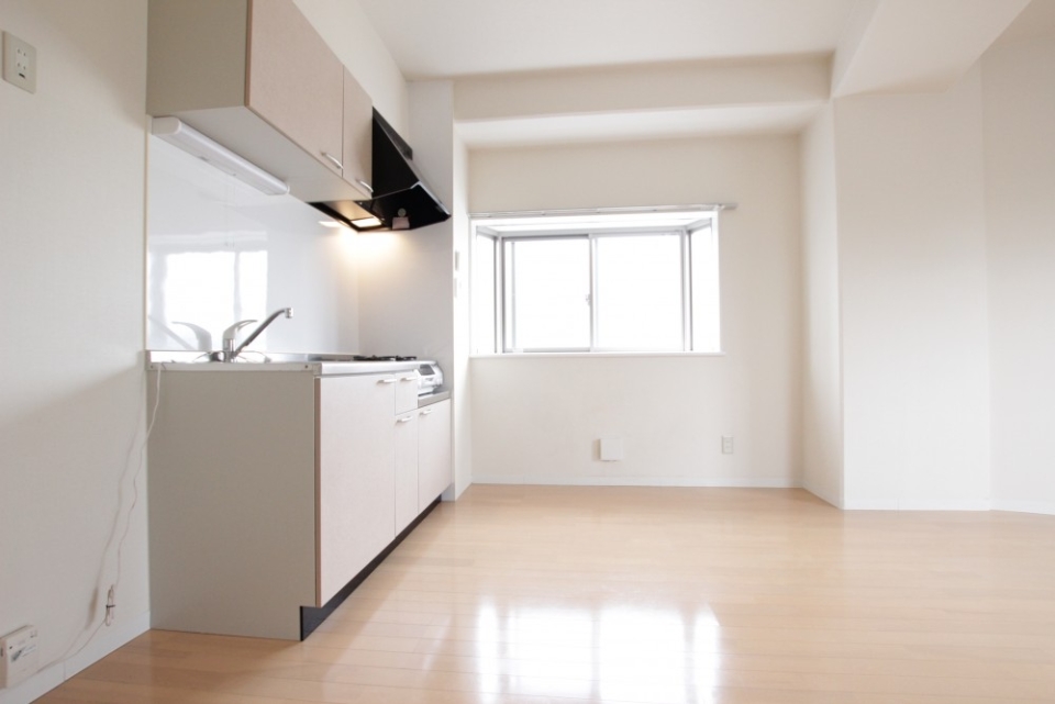 出窓が気持ちいいキッチン。