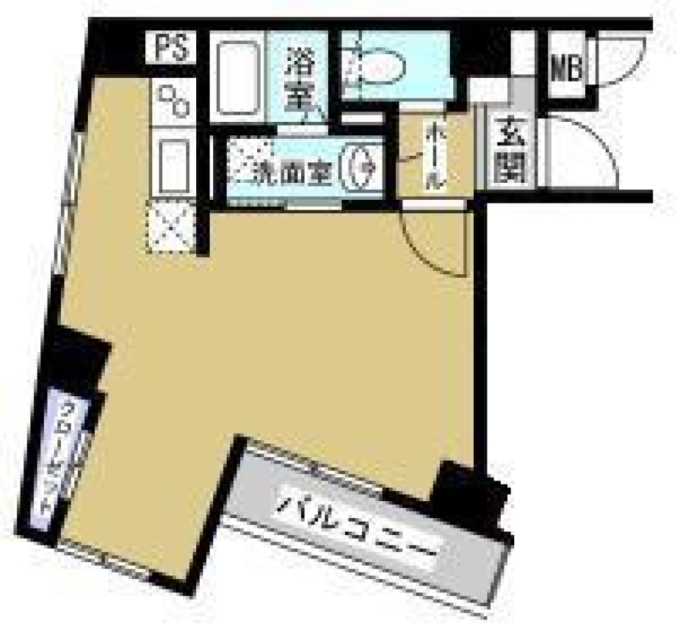 テトリスルーム　難易度★★★の間取り図