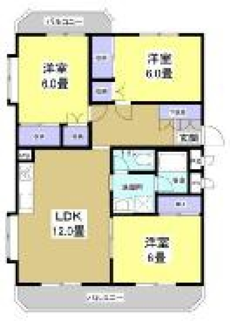 Youthful baby 青 &times; Relax 青の間取り図