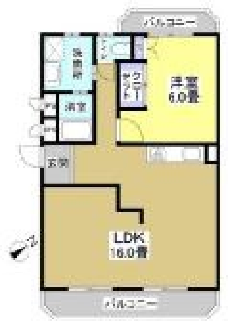 Antique MATERIAL LIFEの間取り図