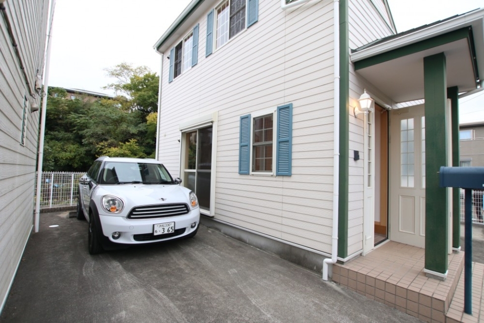 こんな感じで縦列に停めれます。