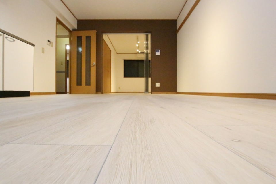 床材も張り替えられ明るくなった空間。