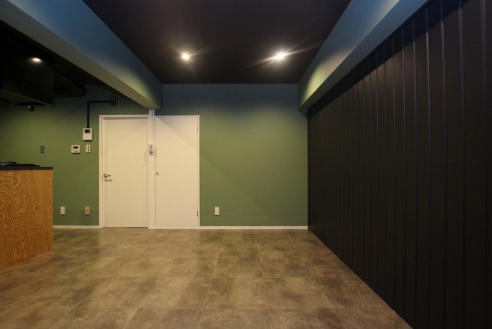 ガルバのアクセントウォール！