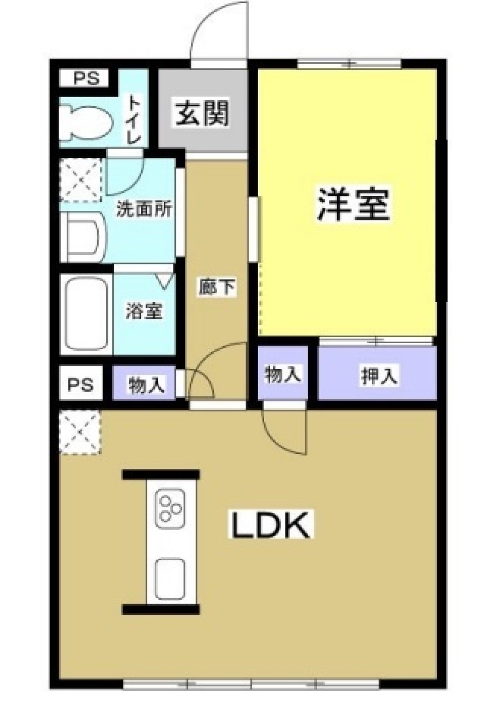 SNEAKING LIFEの間取り図